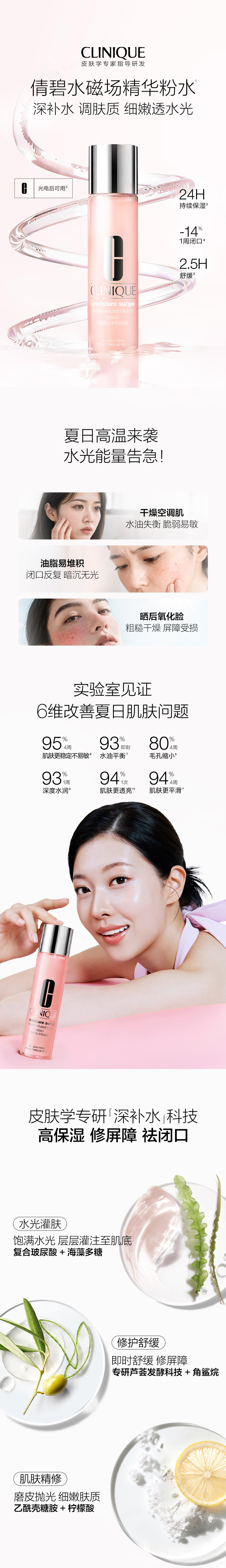 【陈都灵推荐】倩碧水磁场护肤套装