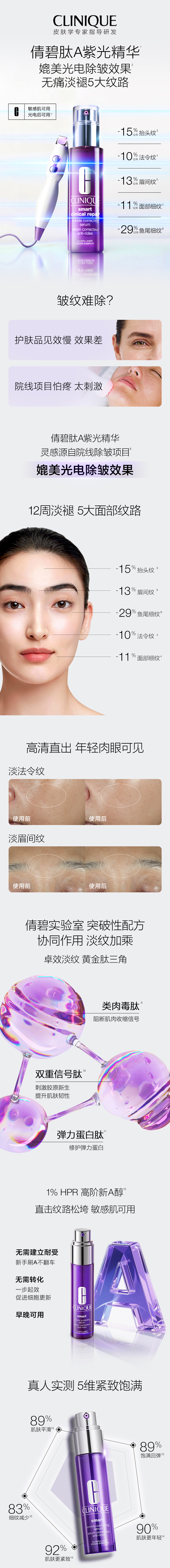 倩碧紫光抗老套组