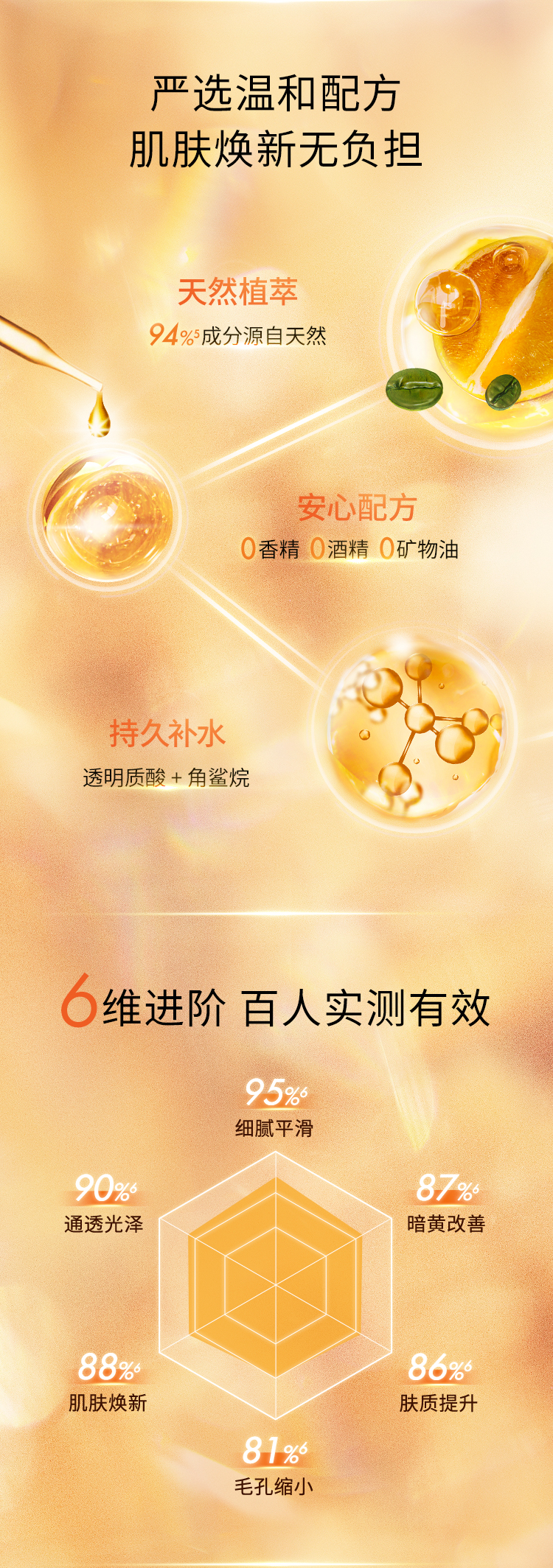 悦木之源咖啡因小橘瓶精华