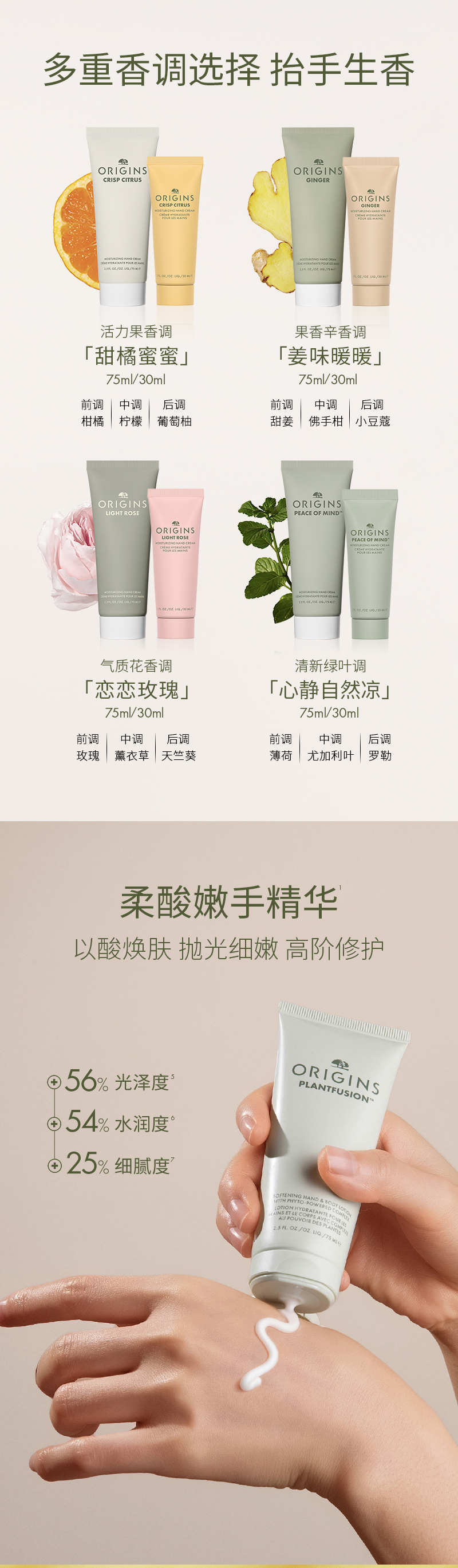 悦木之源迷你植愈润手霜