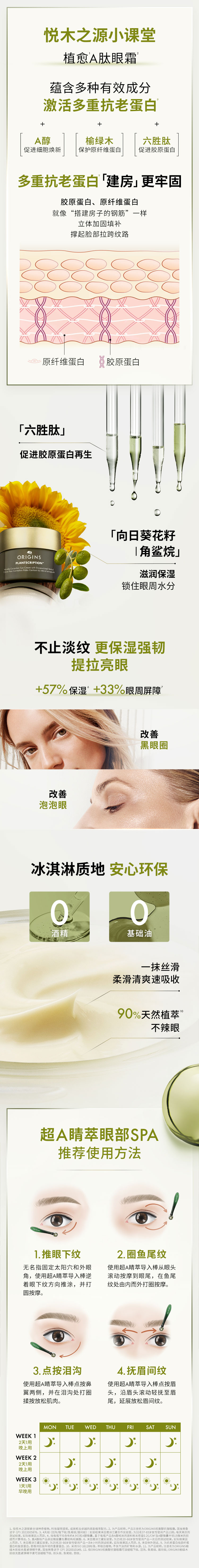 悦木之源榆绿木A醇眼霜